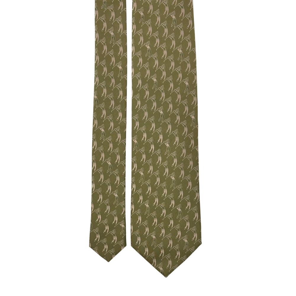 Burberry Golfer Pattern Tie